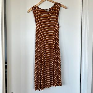 Toad&Co super comfy striped dress.